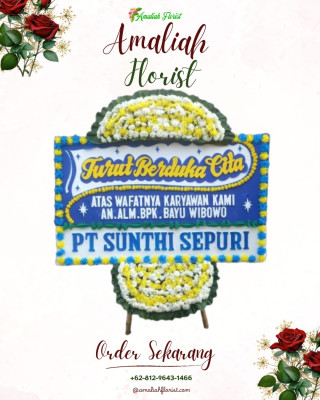 Papan Bunga Duka di Koto Renah