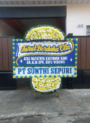 Papan Bunga Duka di Koto Renah