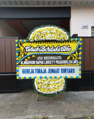 Papan Bunga Duka di Koto Renah