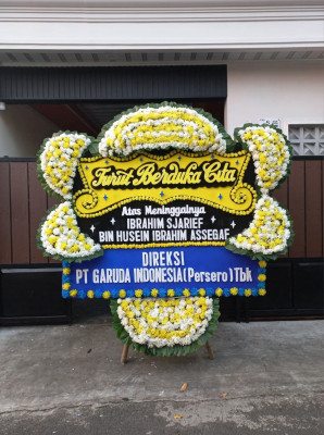 Papan Bunga Duka di Koto Renah