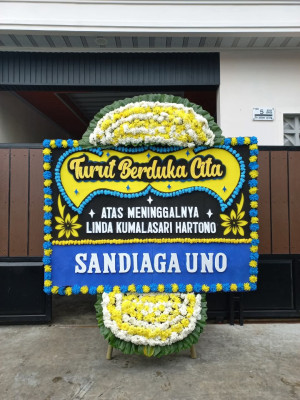 Papan Bunga Duka di Koto Renah